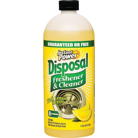 Scotch 33.8 Oz. Instant Power Lemon Scent Disposer and Liquid Drain Cleaner 1501